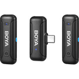 Boya BY-WM3T-U2 - Kit For Type-C 2 X Transmitter / 1X Receiver / 1X Case - image 4 of 5