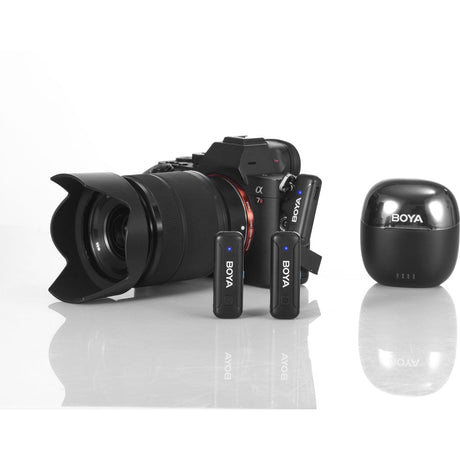 Boya BY-WM3T-U2 - Kit For 3.5mm TRS 2 X Transmitter / 1X Receiver / 1X Case - image 2 of 5
