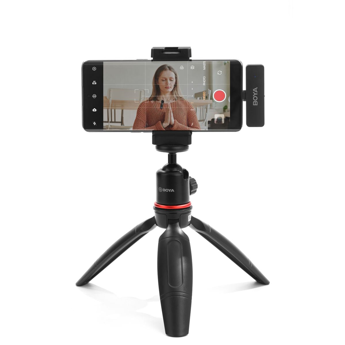 Boya BY-V4U - 2.4GHz FOUR-Channel Wireless Mic w/ USB-C Plug - image 4 of 4