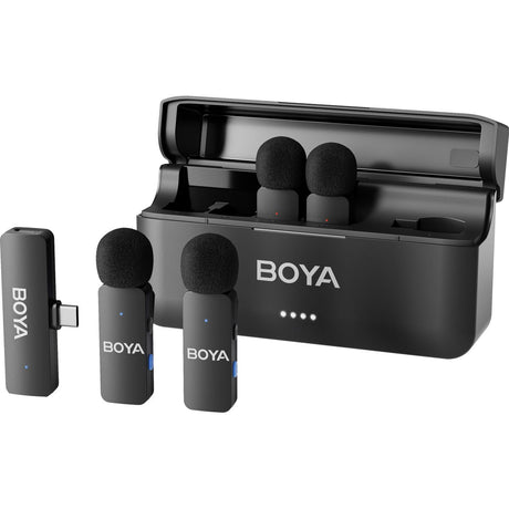 Boya BY-V4 - 2.4GHz FOUR-Channel Wireless Mic w/ 3.5mm TRS Plug - image 2 of 5