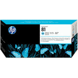 HP 81 Print Head Light Cyan SC Dye C4954A