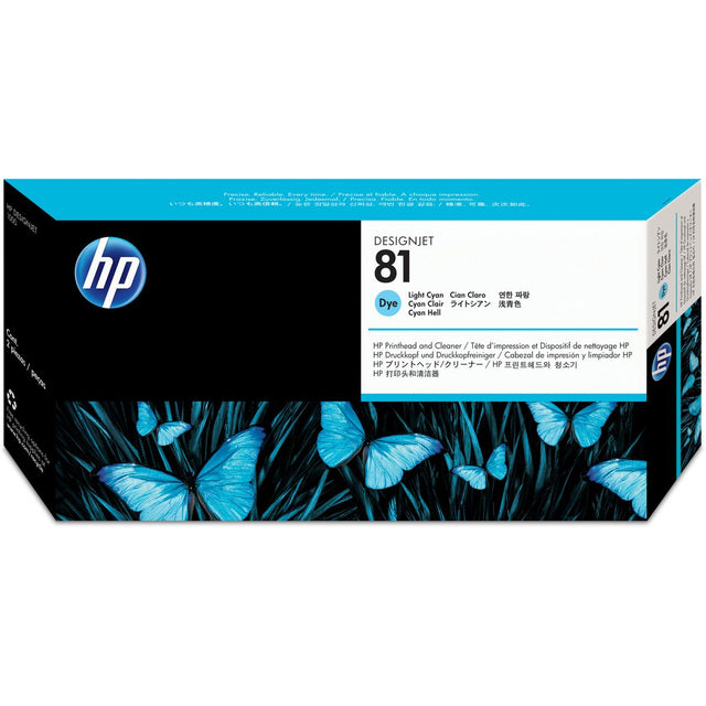 HP 81 Print Head Light Cyan SC Dye C4954A