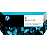 HP 81 Print Head Light Cyan SC Dye C4954A - image 2 of 2