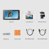 DESVIEW R6II 5.5 inch On Camera Monitor