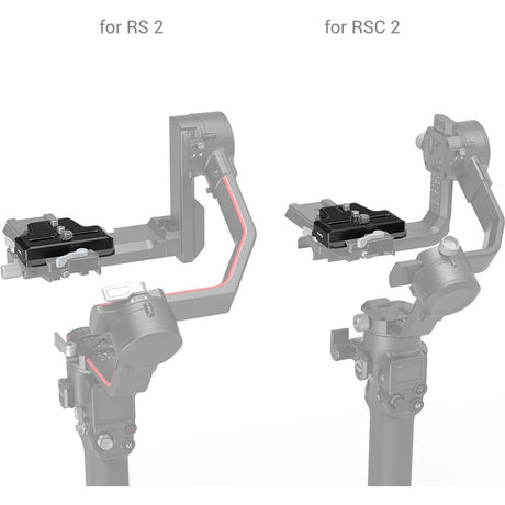 SmallRig 3162B Extended Arca-Type Quick Release Plate DJI RS2 RSC2