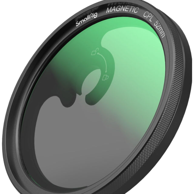 SmallRig 4388B Magease Magnetic CPL Filter Kit w/ M-Mount Filter Adapter (52mm)