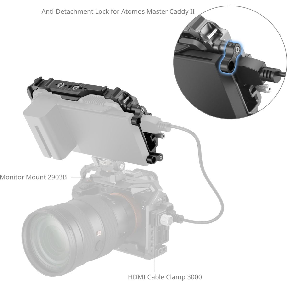 SmallRig CMA2209B Cage For Atomos Ninja Series - image 3 of 5