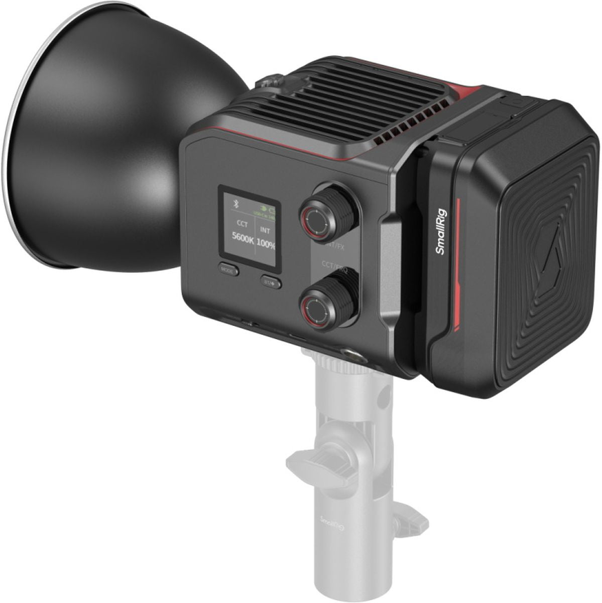 SmallRig 4897 RC 100B COB LED Video Light Kit (w/ Battery Grip Handle) - image 4 of 5