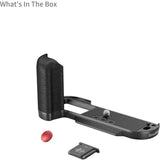 SmallRig 4783B L-Shape Mount Plate w/ Silicone Handle For Fujifilm X-T50 (Black) - image 3 of 5