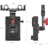 SmallRig 3499B Battery Adapter Plate V-Mount (Basic Version) w/ Extension Arm - image 4 of 5