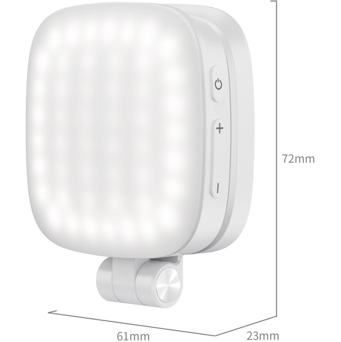 SmallRig 4933 Vibe P48 Detachable Mobile Phone LED Video Light (White) - image 4 of 5