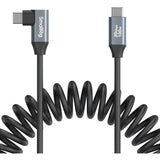 SmallRig 4792 USB-C (Straight) To USB-C (Angled) Coiled Data Cable
