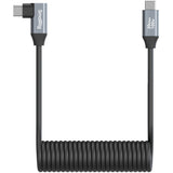 SmallRig 4792 USB-C (Straight) To USB-C (Angled) Coiled Data Cable - image 2 of 5