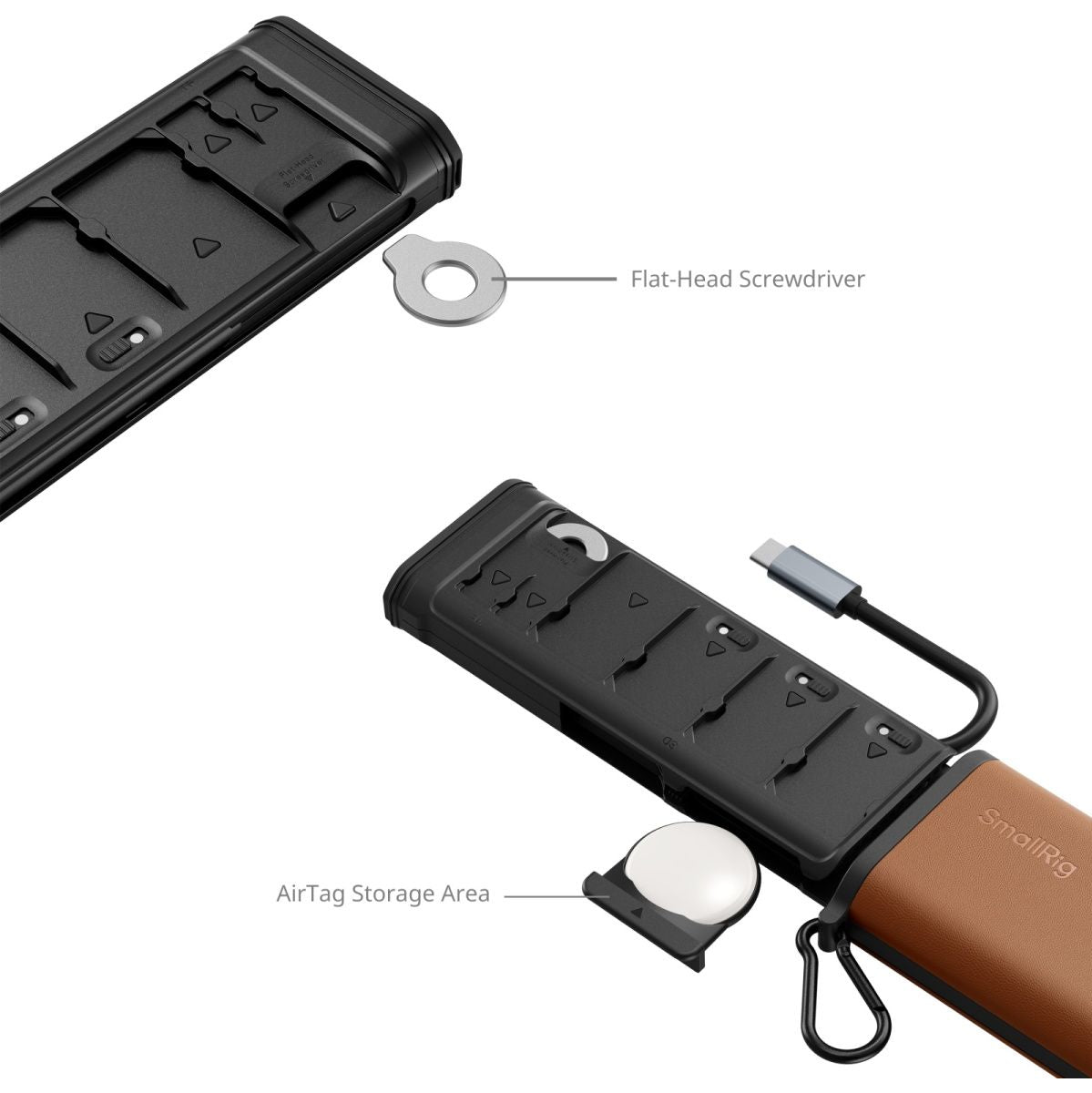 SmallRig 4532 Multifunctional Card Reader & Storage Case (CFexpress Type B)