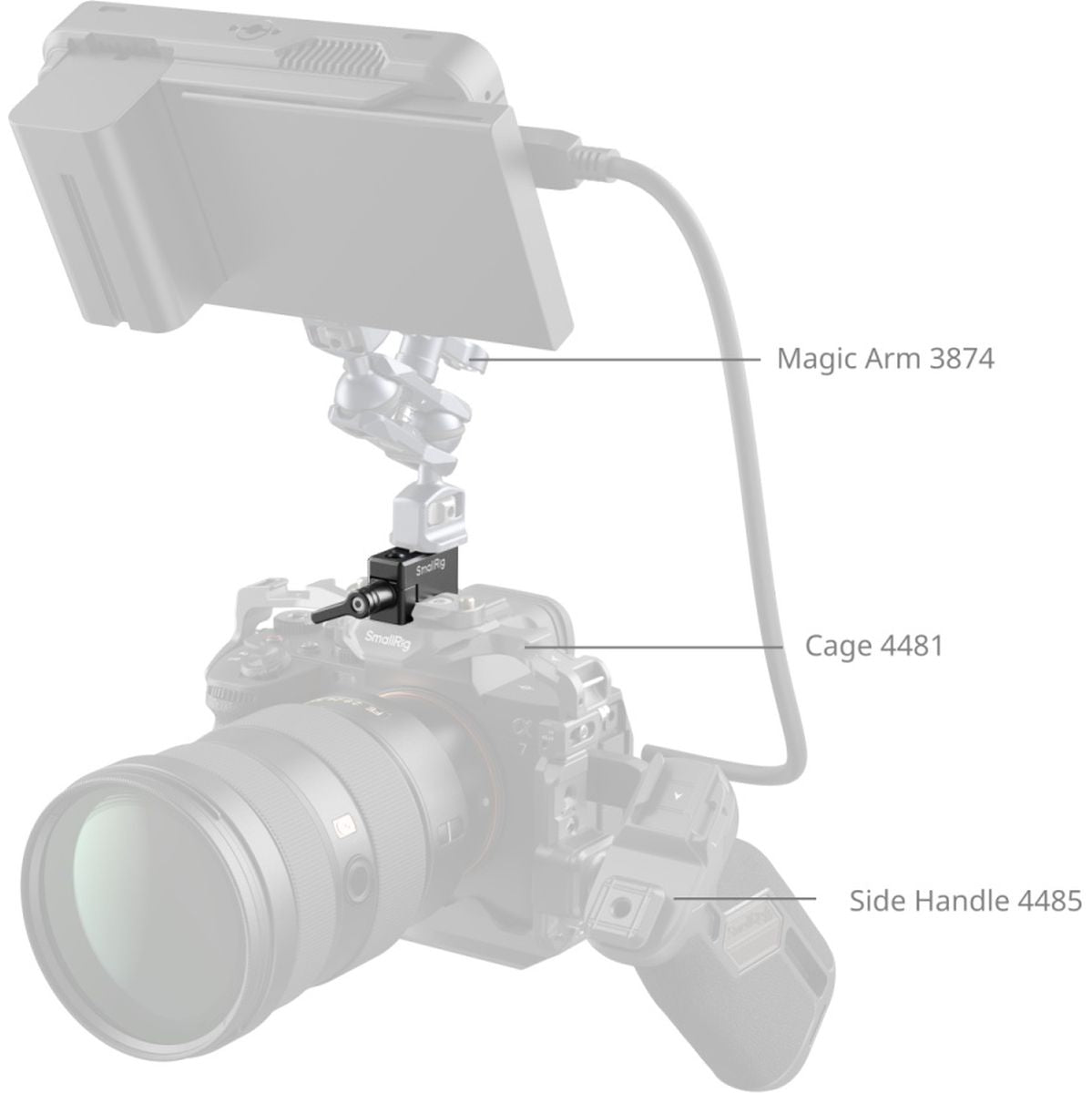 SmallRig 1973B Universal Nato Clamp Support - image 5 of 5