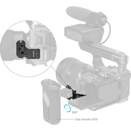 SmallRig 4458 Side Handle Extension Adapter Part w/ Nato Clamp - image 3 of 5