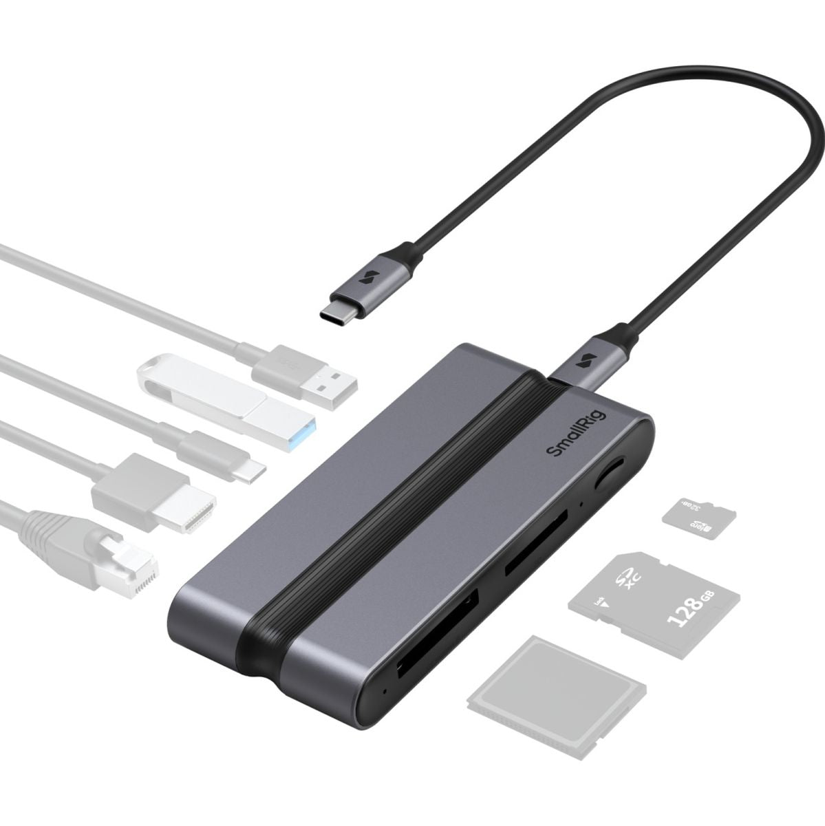 SmallRig 4662 CFexpress (Type B) 9 In 1 Photography Docking Station