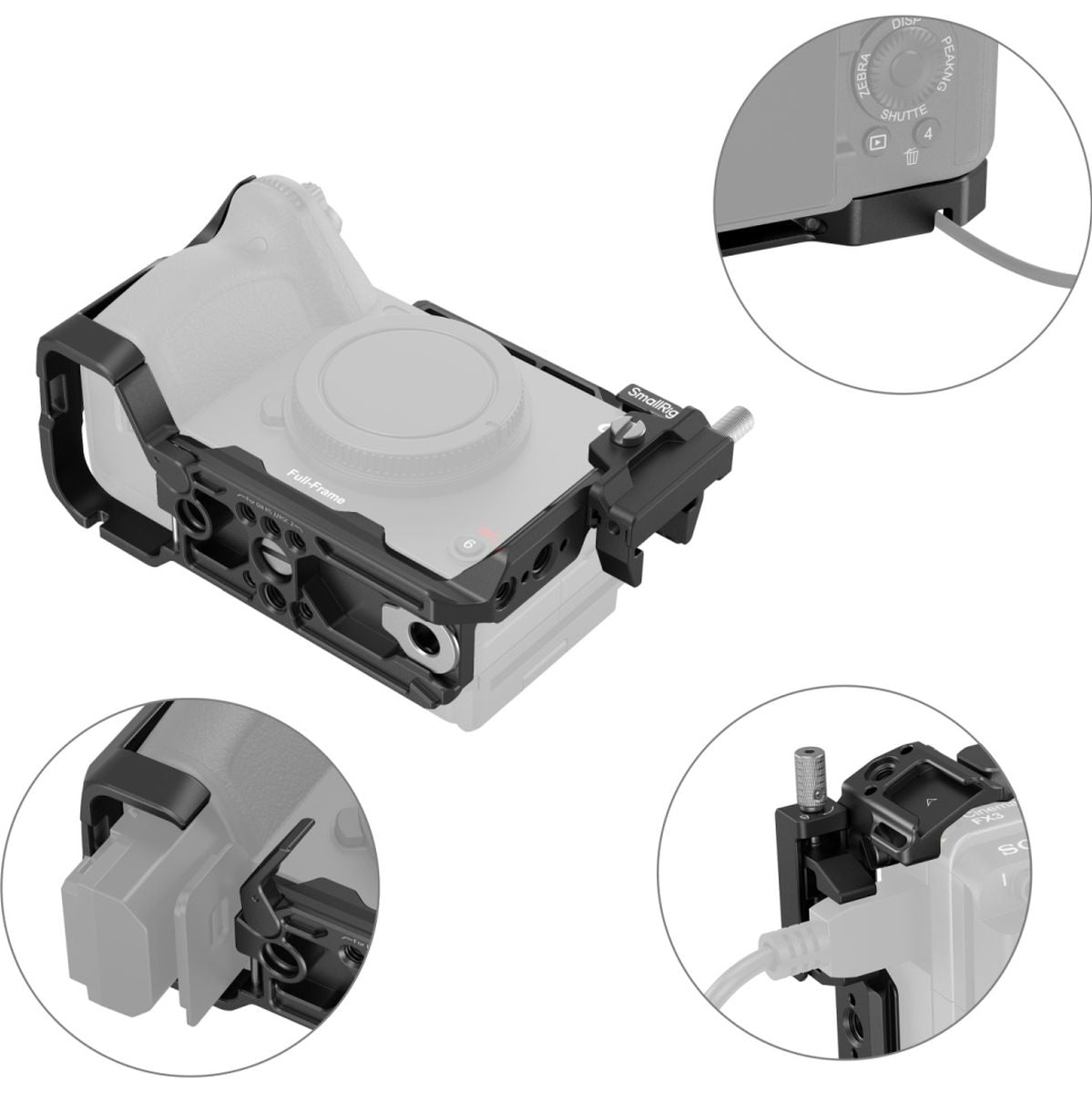 SmallRig 4183B Cage For Sony FX30 / FX3