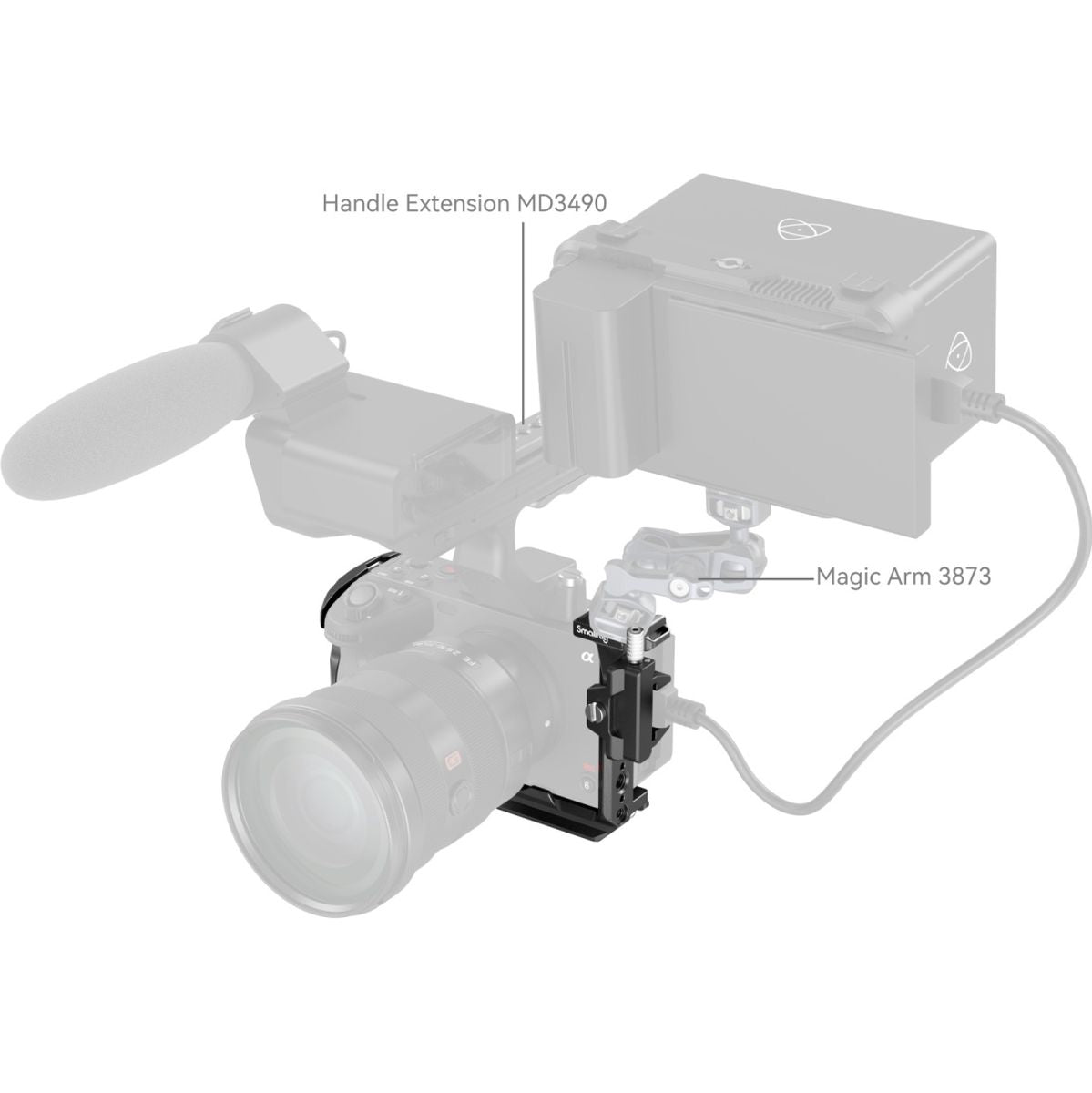 SmallRig 4183B Cage For Sony FX30 / FX3