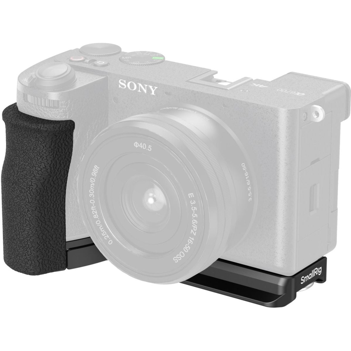 SmallRig 5061 L-Shape Mount Plate w/ Silicone Handle For Sony Alpha 6700