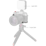 SmallRig 4712B L-Shape Grip For Fujifilm X-T50 (Silicone/Charcoal Silver)