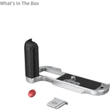 SmallRig 4713C L-Shape Mount Plate w Handle For Fujifilm X-T50 (Silicone/Silver) - image 5 of 5