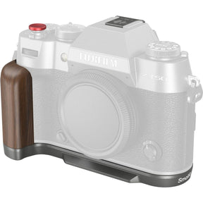 SmallRig 4736B L-Shape Grip For Fujifilm X-T50 (Wooden/Charcoal Silver)