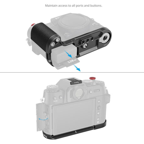 SmallRig 4783C L-Shape Grip For Fujifilm X-T50 (Silicone/Black) - image 3 of 5