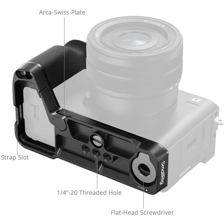 SmallRig 4797B L-Shape Mount Plate w/ Silicone Handle For Sony Alpha 7C II / 7CR - image 3 of 5