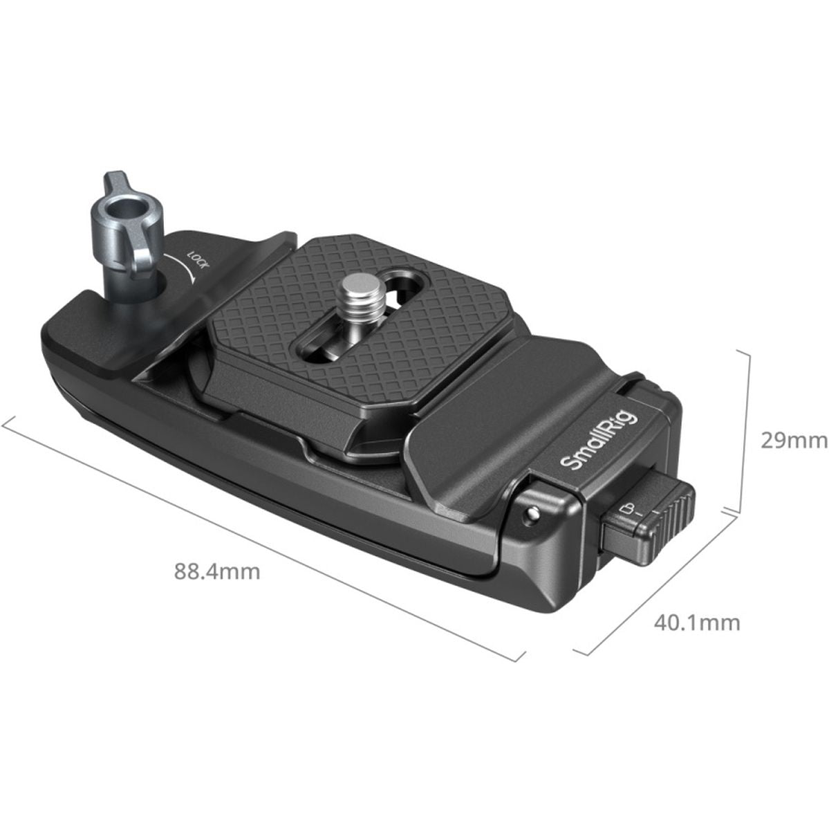 SmallRig 5053 Camera Clip w/ Quick Release Mount Plate Kit - image 5 of 5