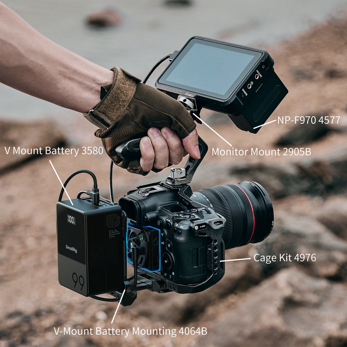SmallRig 5063 Cooling Fan For Canon EOS R5 MkII & R5 - image 3 of 5