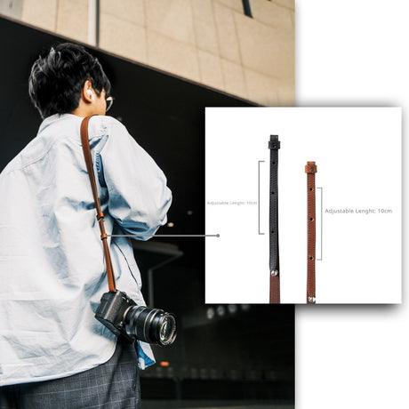 SmallRig 5209 Universal Leather Camera Shoulder Strap Brown - image 4 of 5