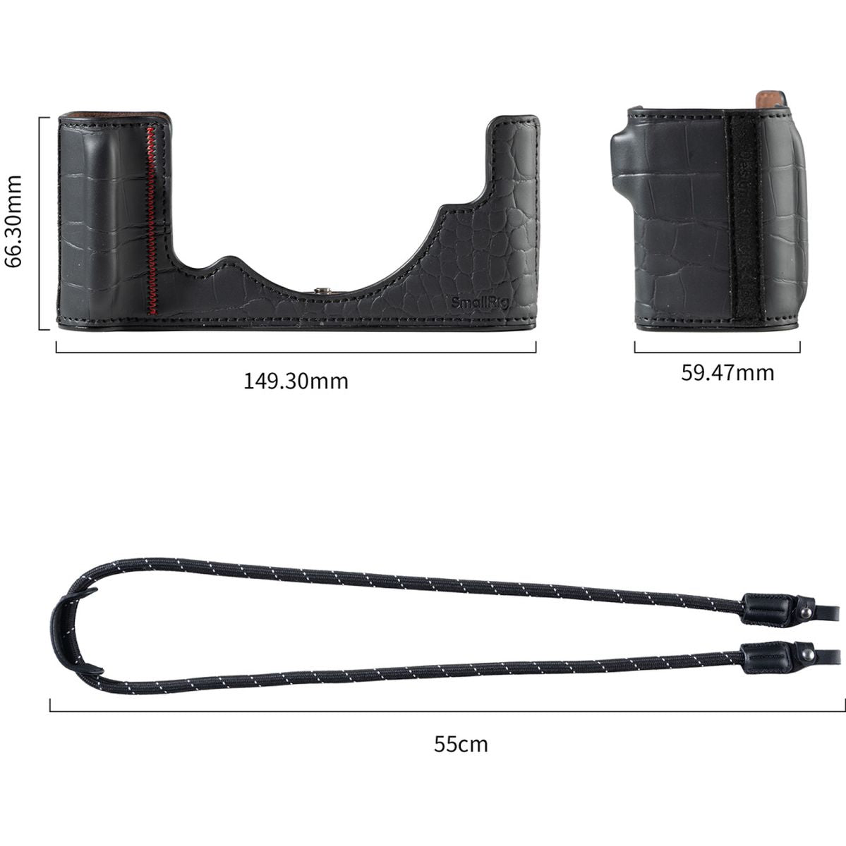 SmallRig 5095 Leather Case Kit For Nikon Z F (Black) - image 2 of 4