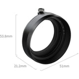 SmallRig 5215 Lens Hood For Fujifilm X Half (Black)