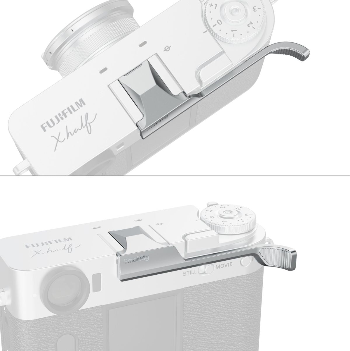 SmallRig 5221 Thumb Grip For Fujifilm X Half (Silver)