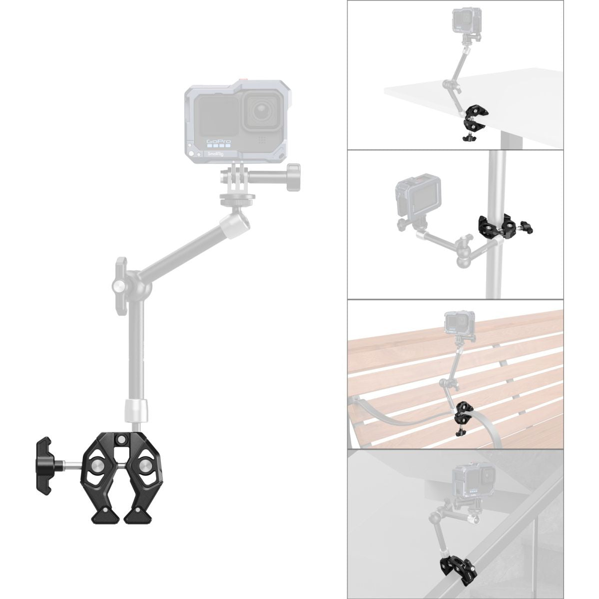 SmallRig 5319 Crab-Shaped Clamp