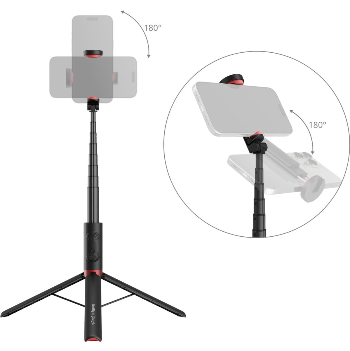 SmallRig 5292 SmallRig X Drex Lee Boom Selfie Stick ST30 Lite (Black) - image 2 of 5