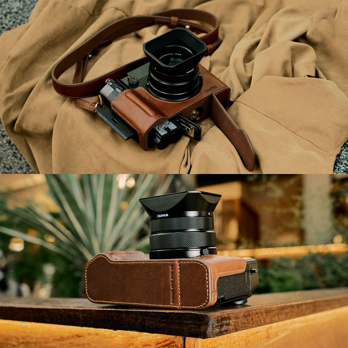 SmallRig 5268 Leather Case Kit For Fujifilm GFX100RF (Brown) - image 4 of 5