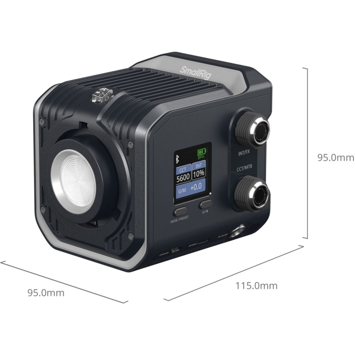 SmallRig 5377 RC 100C COB LED Video Light (Ink Blue / Lite Version)