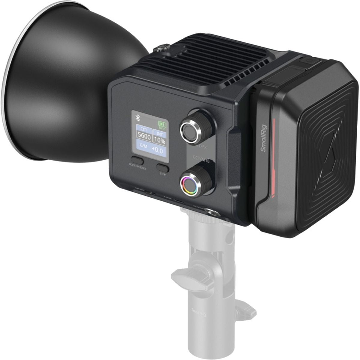 SmallRig 5383 RC 100C COB LED Video Light Kit (Ink Blue /w/ Battery Grip Handle) - image 3 of 5