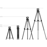 SmallRig 5201 AD-50 Max Video Carbon Fiber Tripod