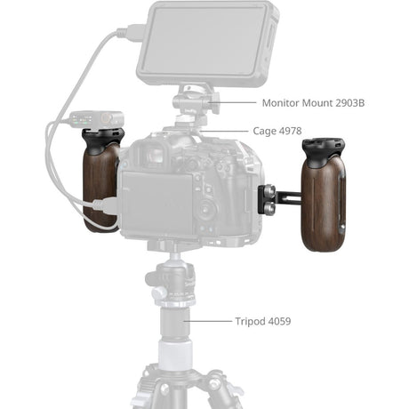 SmallRig 5237 Wooden Side Handle w/ 1/4-20 Screw - image 3 of 5