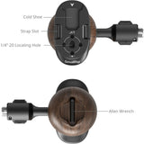 SmallRig 5238 Wooden Side Handle w/ 1/4-20 & 3/8''-16 ARRI Locating Screws - image 5 of 5