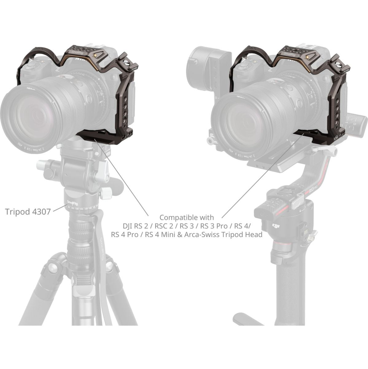 SmallRig 5258 Night Eagle Cage For Nikon Z5II / Z7 / Z6 / Z7II / Z6II / Z5