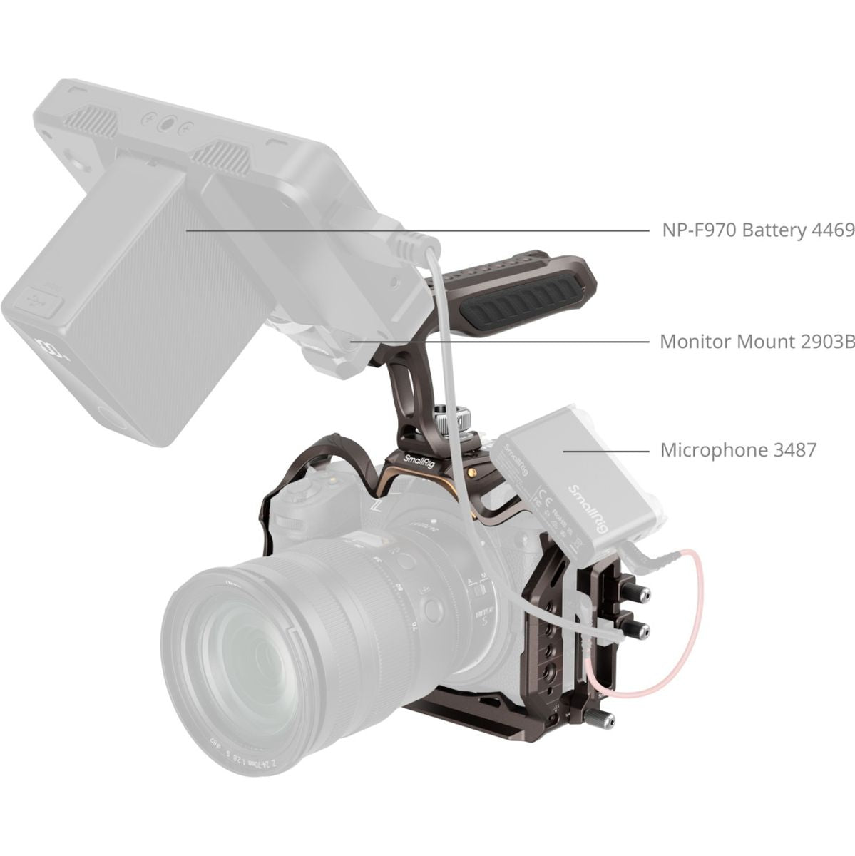 SmallRig 5259 Night Eagle Cage Kit For Nikon Z5II / Z7 / Z6 / Z7II / Z6II / Z5