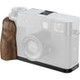 SmallRig 5224 L-Shaped Mount Plate w/ Wooden Handle For Fujifilm X Half (Black)
