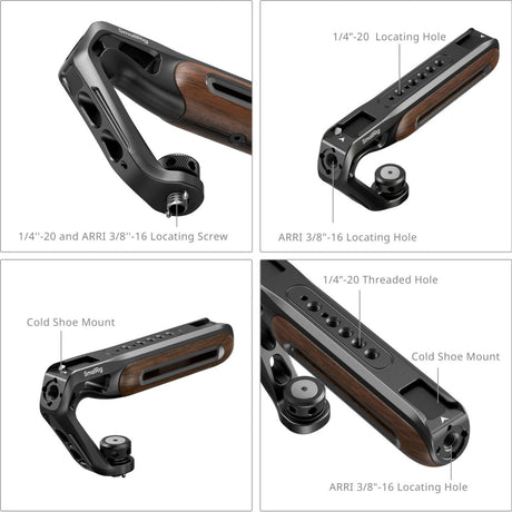 SmallRig 5252 Top Handle w/ Two-In-ONE Locating Screw - image 3 of 5