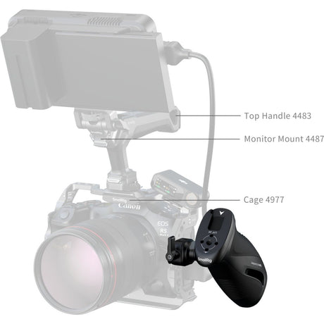 SmallRig 5160 Rotating Side Handle w/ Nato Clamp - image 2 of 5