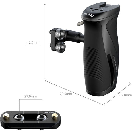 SmallRig 5194 Rotating Side Handle w/ 1/4-20 Screws - image 2 of 5