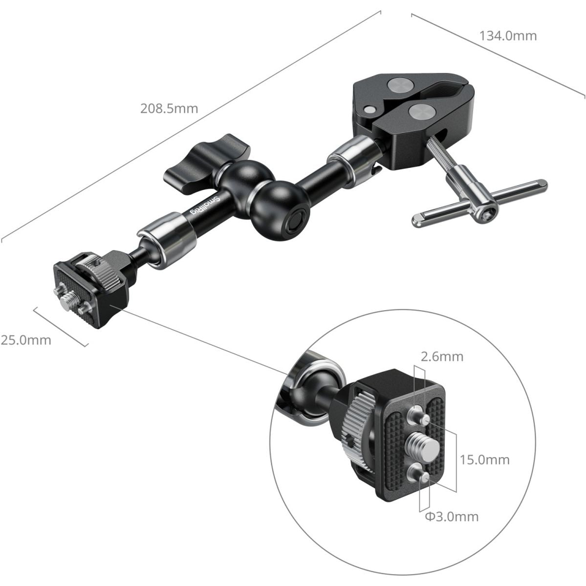 SmallRig 5310 Magic Arm w/ Crab-Shaped Clamp (7) - image 5 of 5
